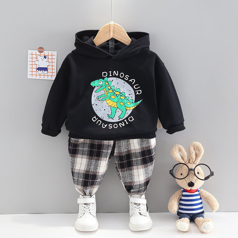 Autumn Clothes Children's Hooded Sweater.