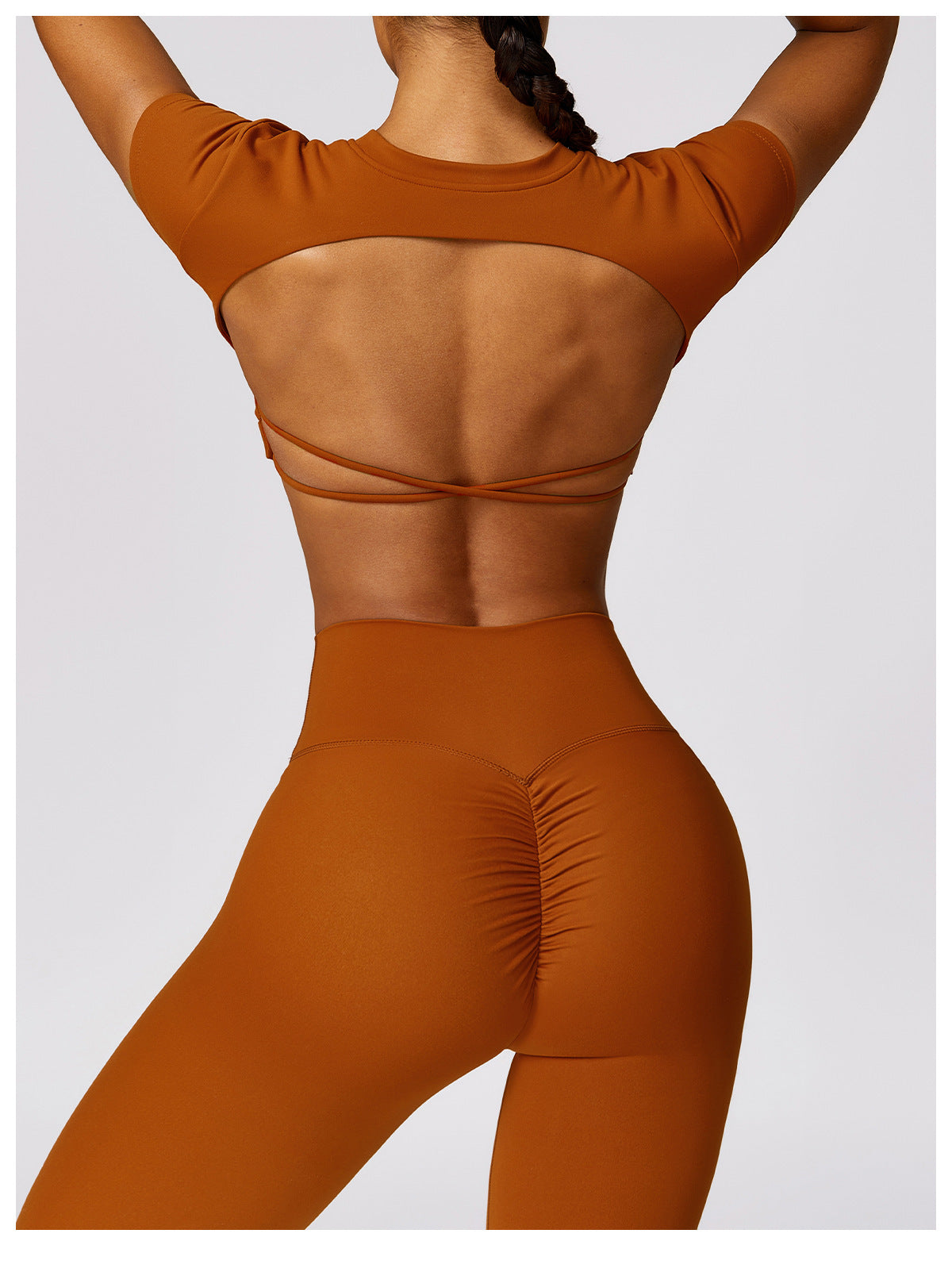 Women's Brushed Back Skinny Running Sports Outerwear Quick-drying Workout Clothes Suit