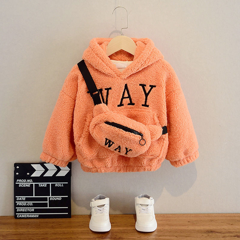 jacket with hat.