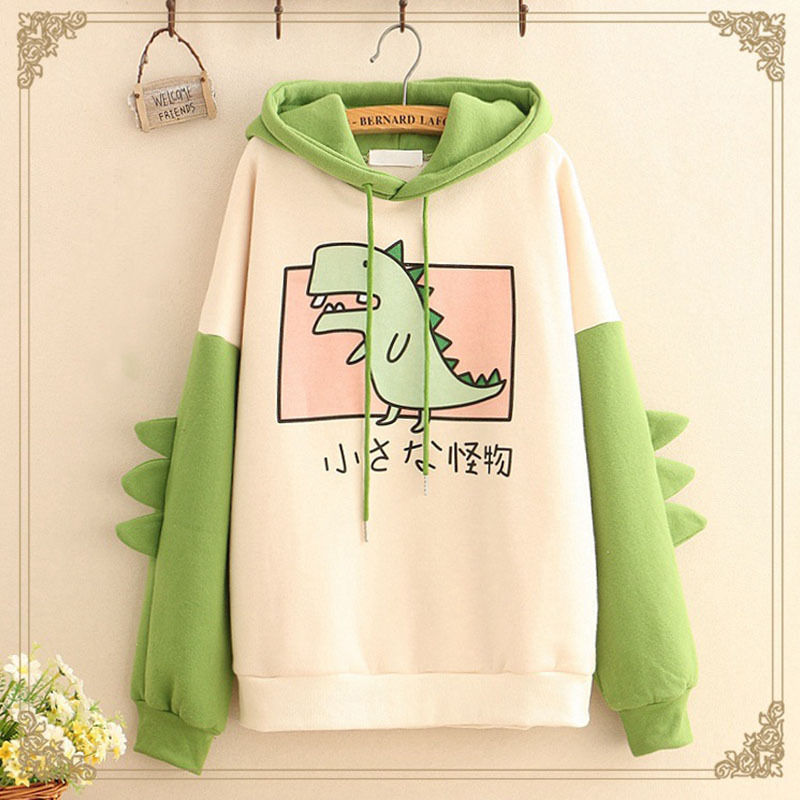 Girls Spring And Autumn College Style High Junior High School Girls Plus Velvet Spring Clothes