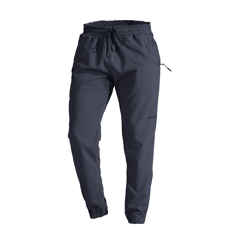Solid color track pants