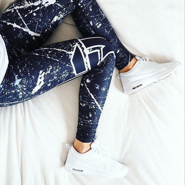 3 Colours Geometric Women BJJ Spats.