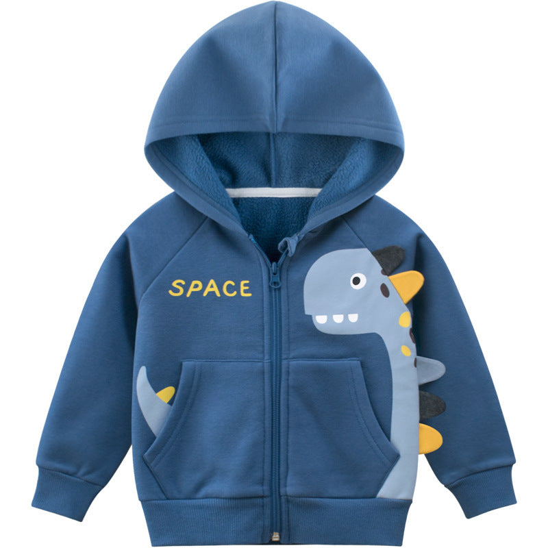 Children's Jacket Sweater Fleece Baby Boy Clothes.