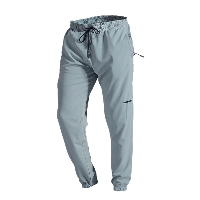 Solid color track pants
