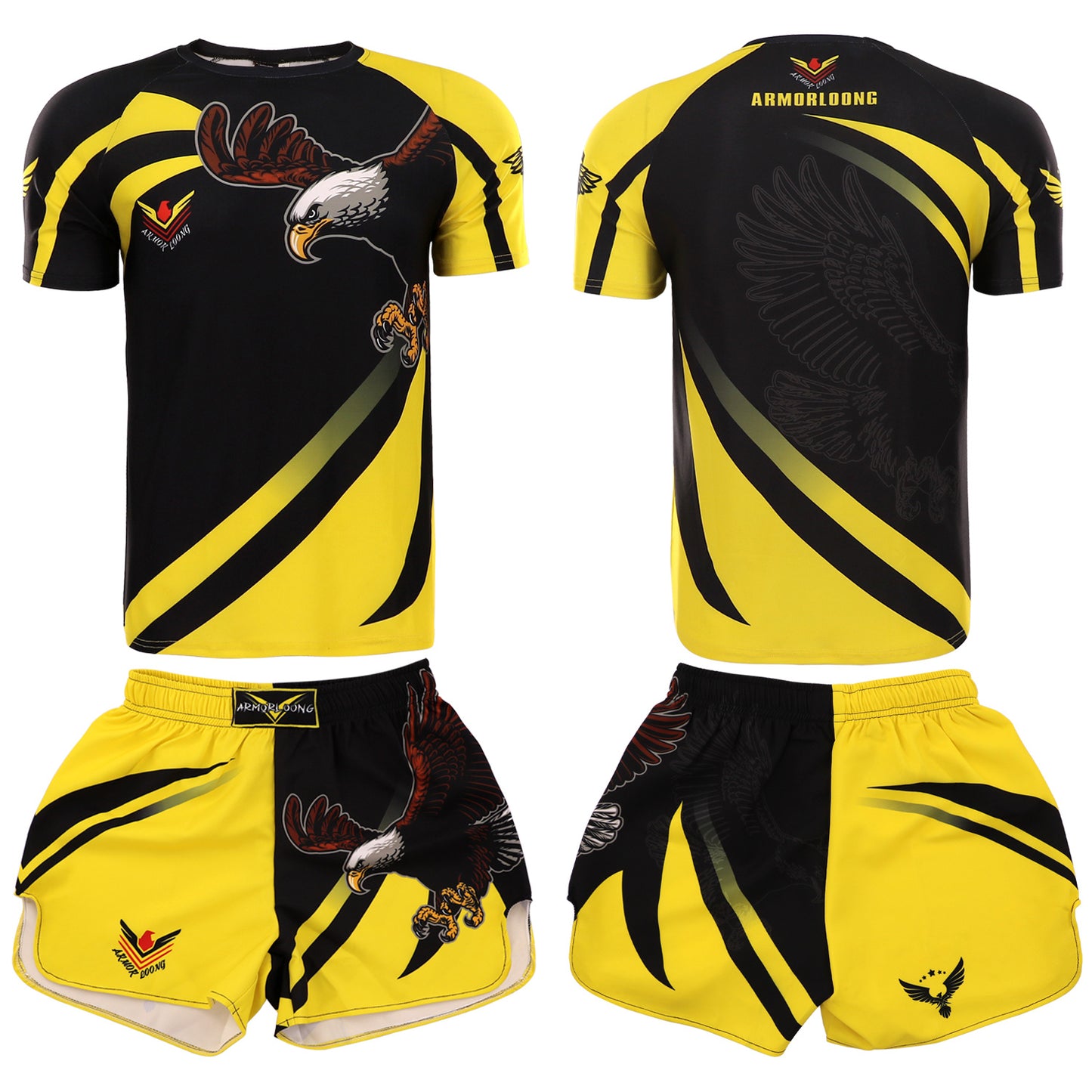 MMA Combat Sports Quick Dry Training Shorts Suit.