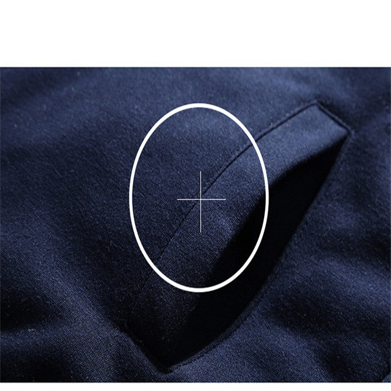 Plus Velvet Thick Boy Sports and Leisure Suit