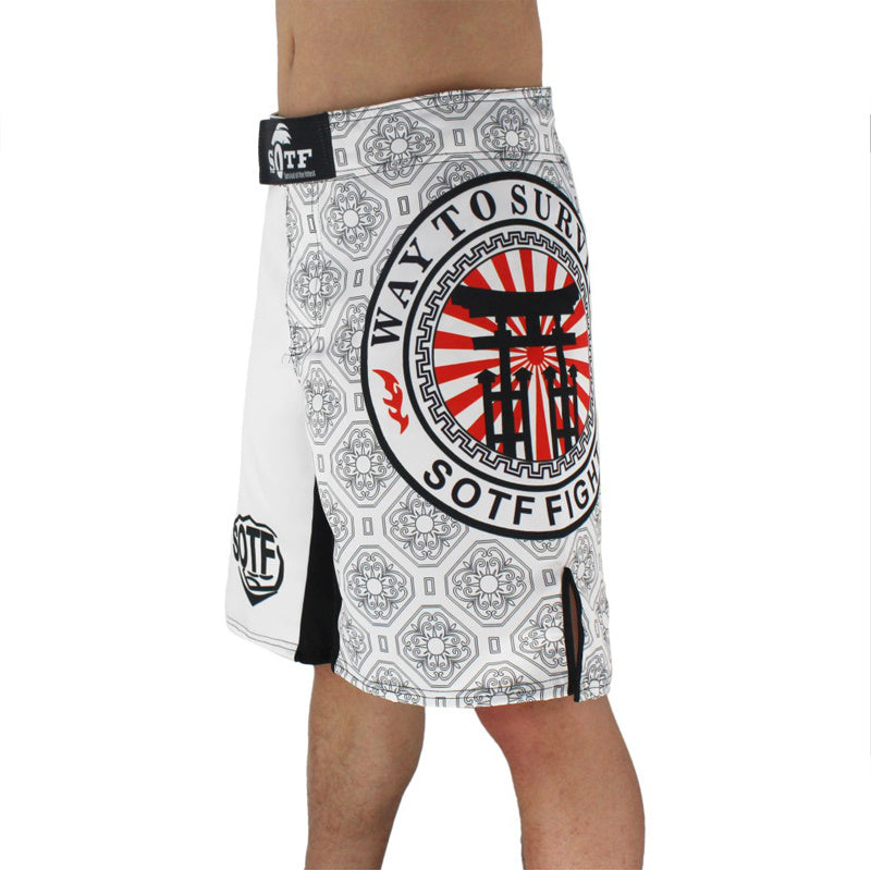 MMA shorts.