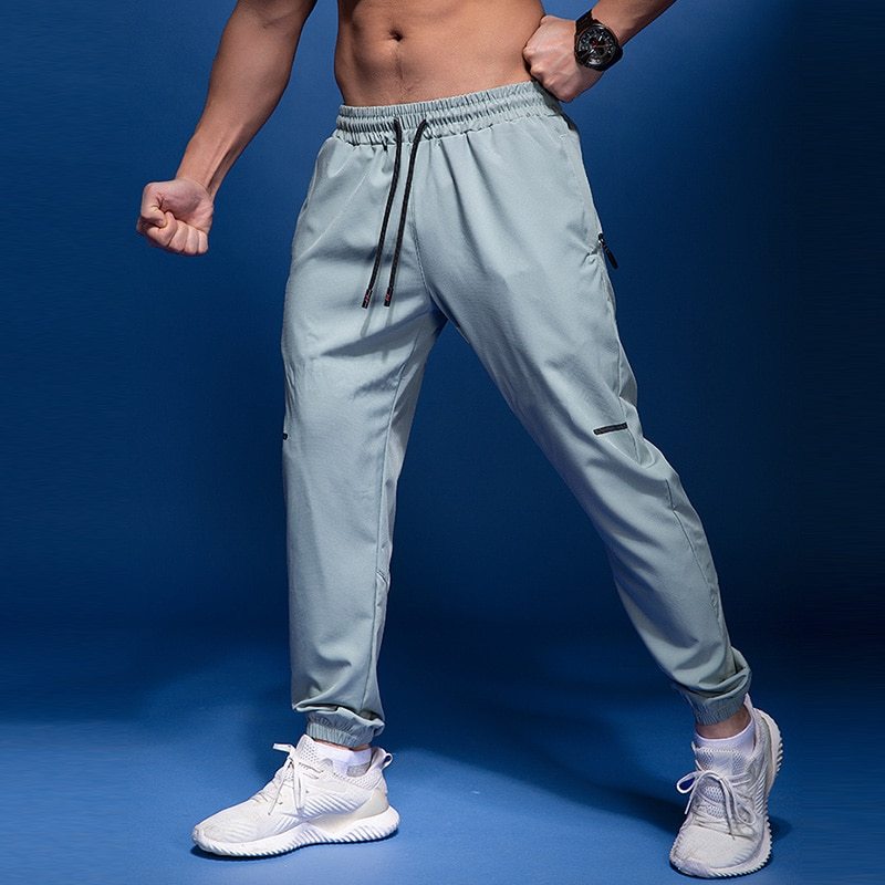 Solid color track pants