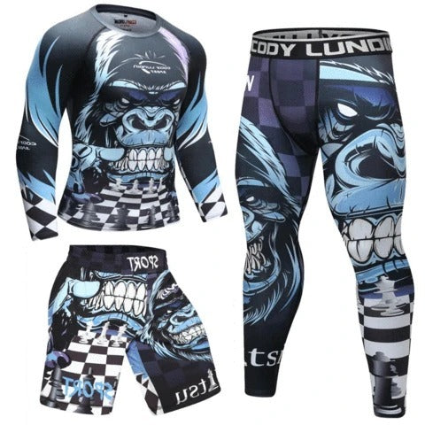 3 Varients Wild Monkey BJJ Set.
