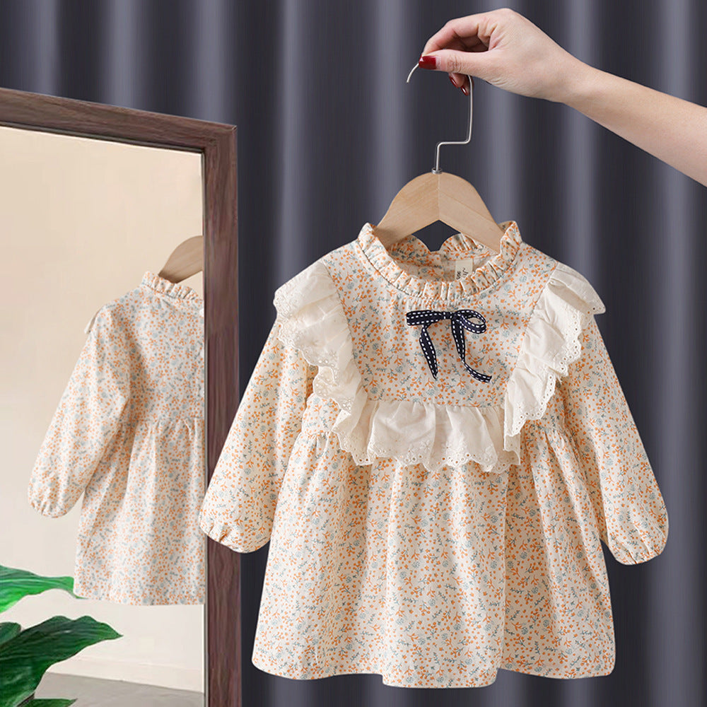 Children's Korean Style Trendy Plaid Cotton Princess Dress – Legends store