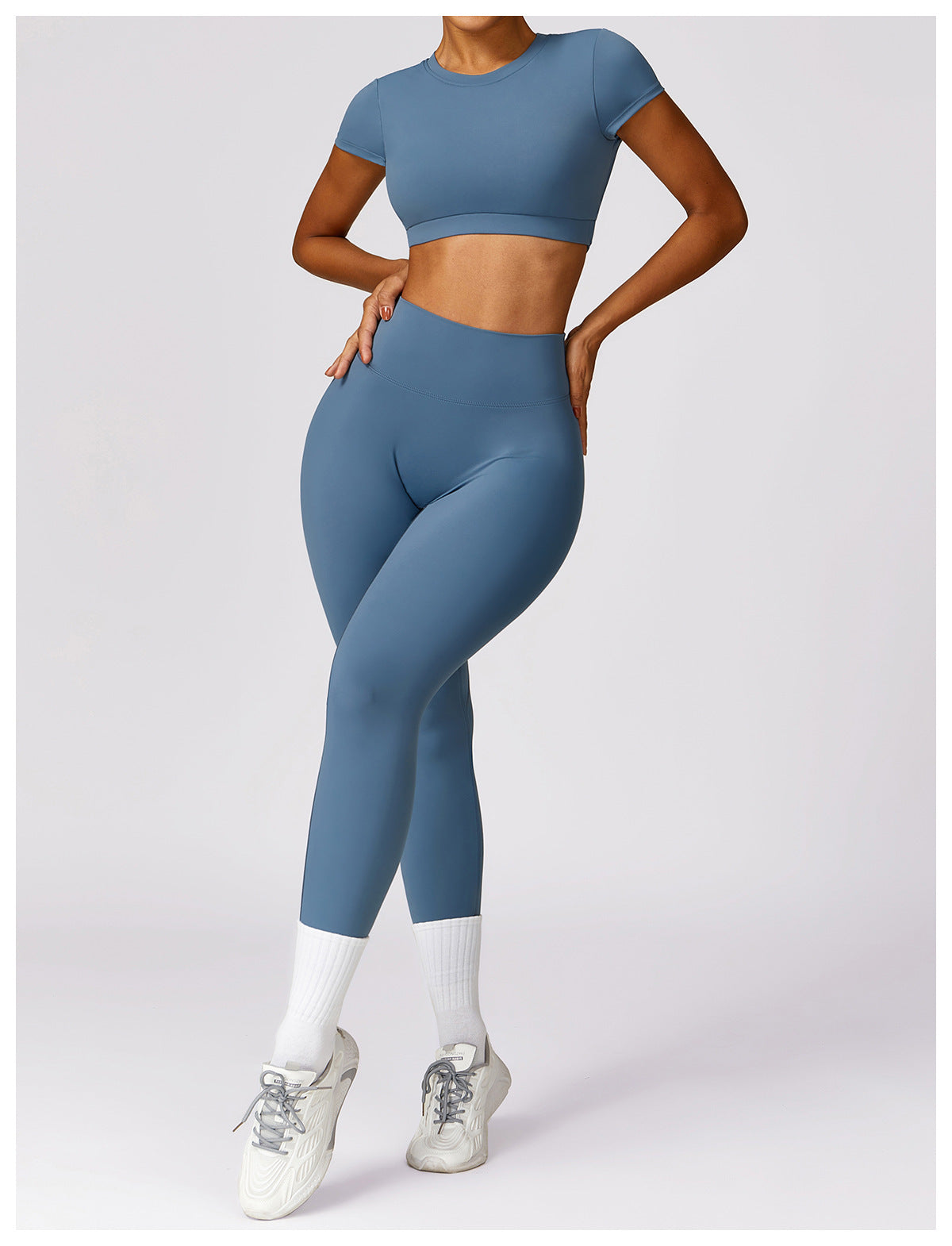 Women's Brushed Back Skinny Running Sports Outerwear Quick-drying Workout Clothes Suit