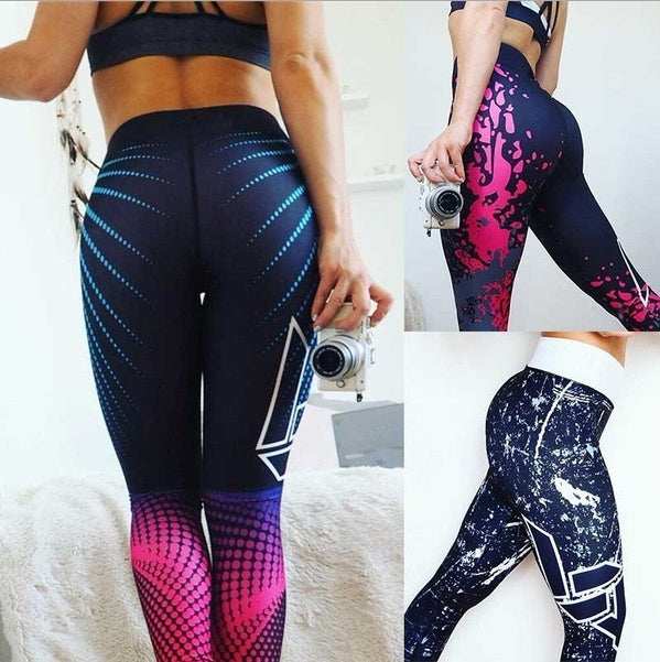 3 Colours Geometric Women BJJ Spats.
