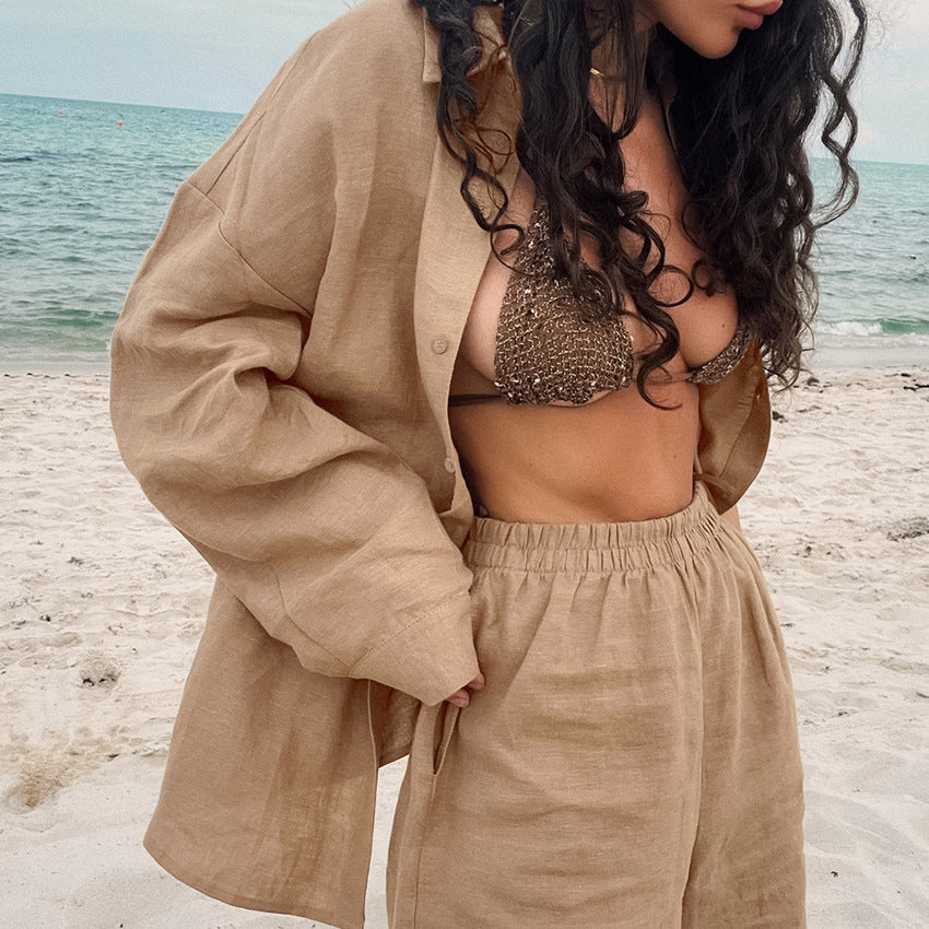 European And American Fashion Cool High Waist Casual Suit Women