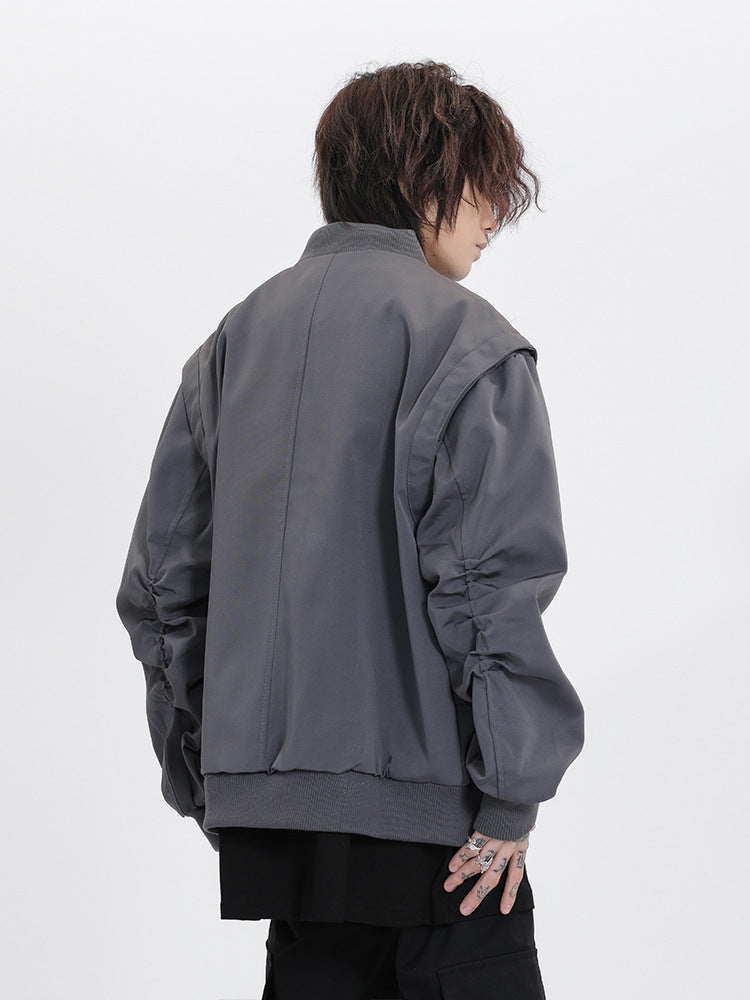 High Street American Retro Air Force Jacket Profile Coat
