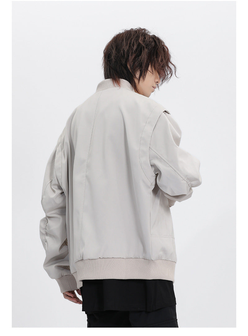 High Street American Retro Air Force Jacket Profile Coat