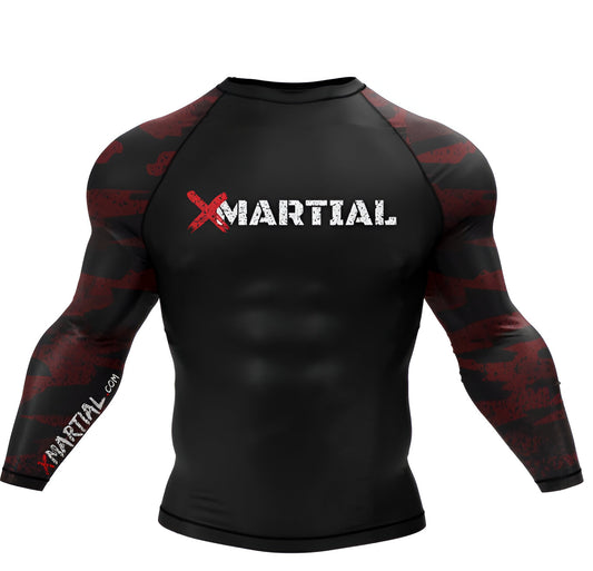 Half sleeve & Long sleeve XMARTIAL BJJ  Rash Guard.