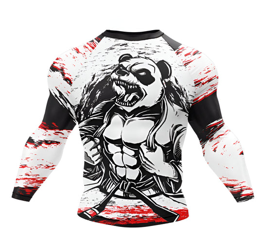 Long sleeve & Half sleeve | PANDA BJJ Rash Guard.