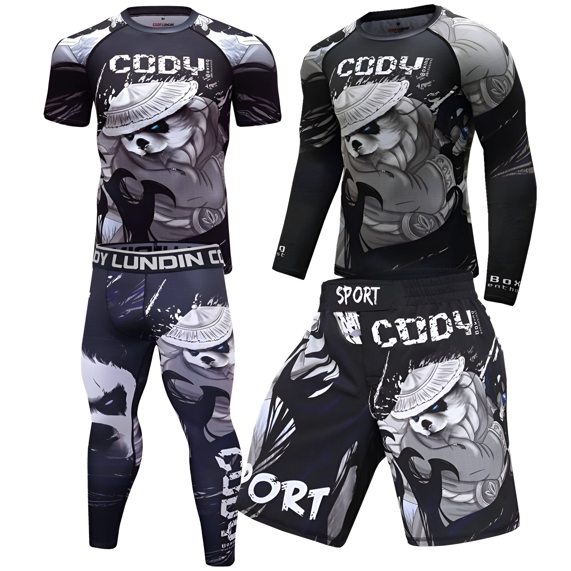 RASH GUARDS & SPATS – Legends store