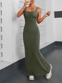 Women's Solid Color Elegant Slim Sleeveless Dress