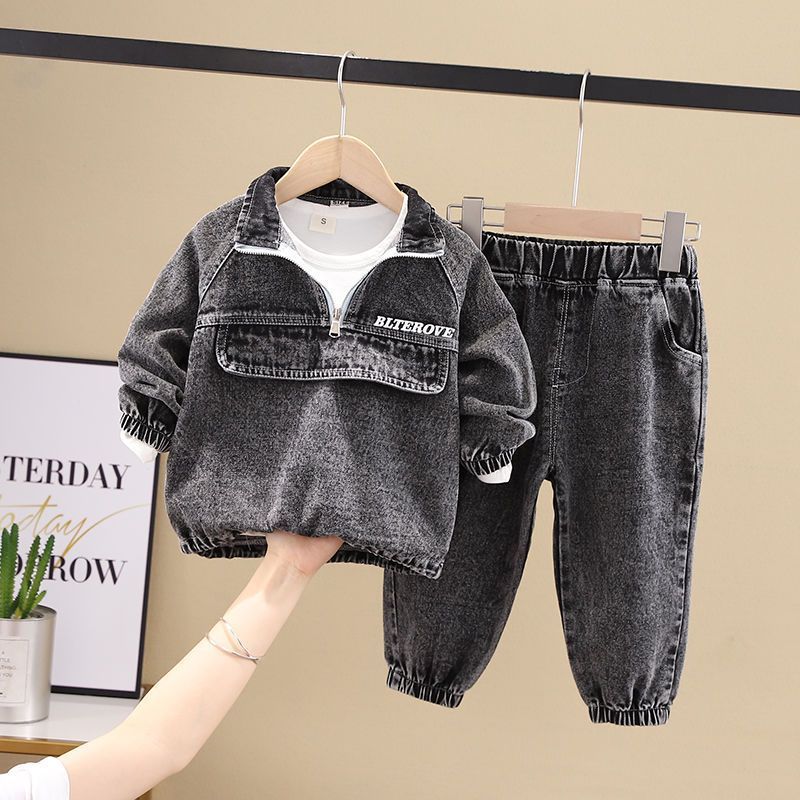 Boys Spring Clothing New Clothes Fashionable Handsome Children's Clothing.