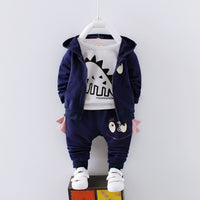 Dinosaur long sleeve children's suit.