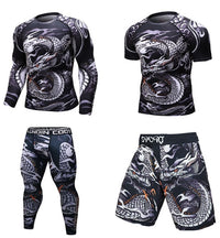 10 Varients MMA Compression, Rashguard, Spats & T Shirt.