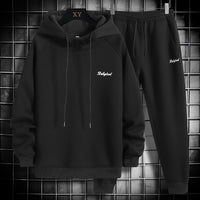 Spring And Autumn New Sweater Suit Men's Trend Matching Hooded Jacket Casual Sportswear Couple Outfit