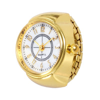 Gold Digital Ring Watch Student Watch Jewelry.