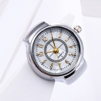 Gold Digital Ring Watch Student Watch Jewelry.