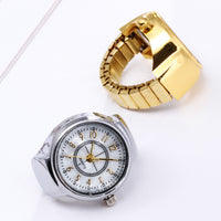 Gold Digital Ring Watch Student Watch Jewelry.