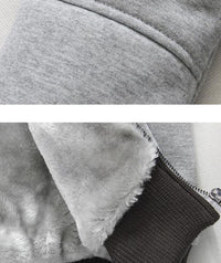 Aliexpress explosion of autumn and winter fashion men's cashmere sweater with Korean thickened hooded cardigan coat color.