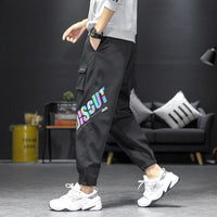 Functional windy night reflective loose pants