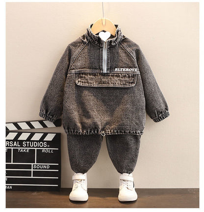 Boys Spring Clothing New Clothes Fashionable Handsome Children's Clothing.
