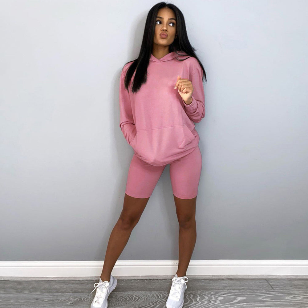Fashion casual home solid color loose sweater