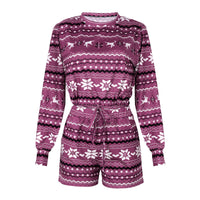 European And American Explosive National Wind Printing Long Sleeves