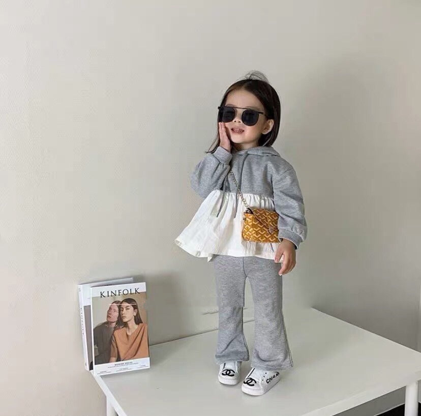 Children's fleece sweater suit