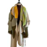Scarf Fashion Artificial Cashmere Thickened Warm.