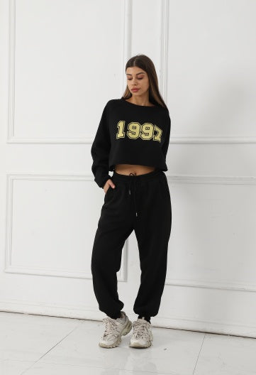 Women's Long Sleeved Hoodie Set.