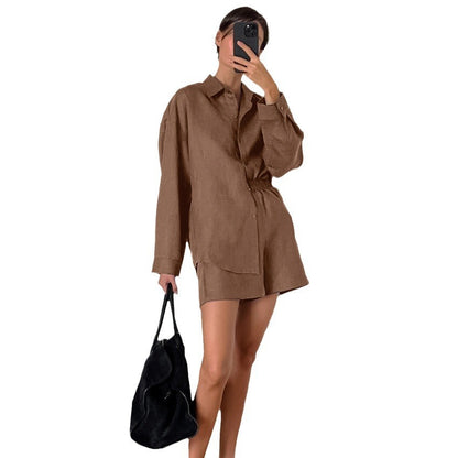 European And American Fashion Cool High Waist Casual Suit Women