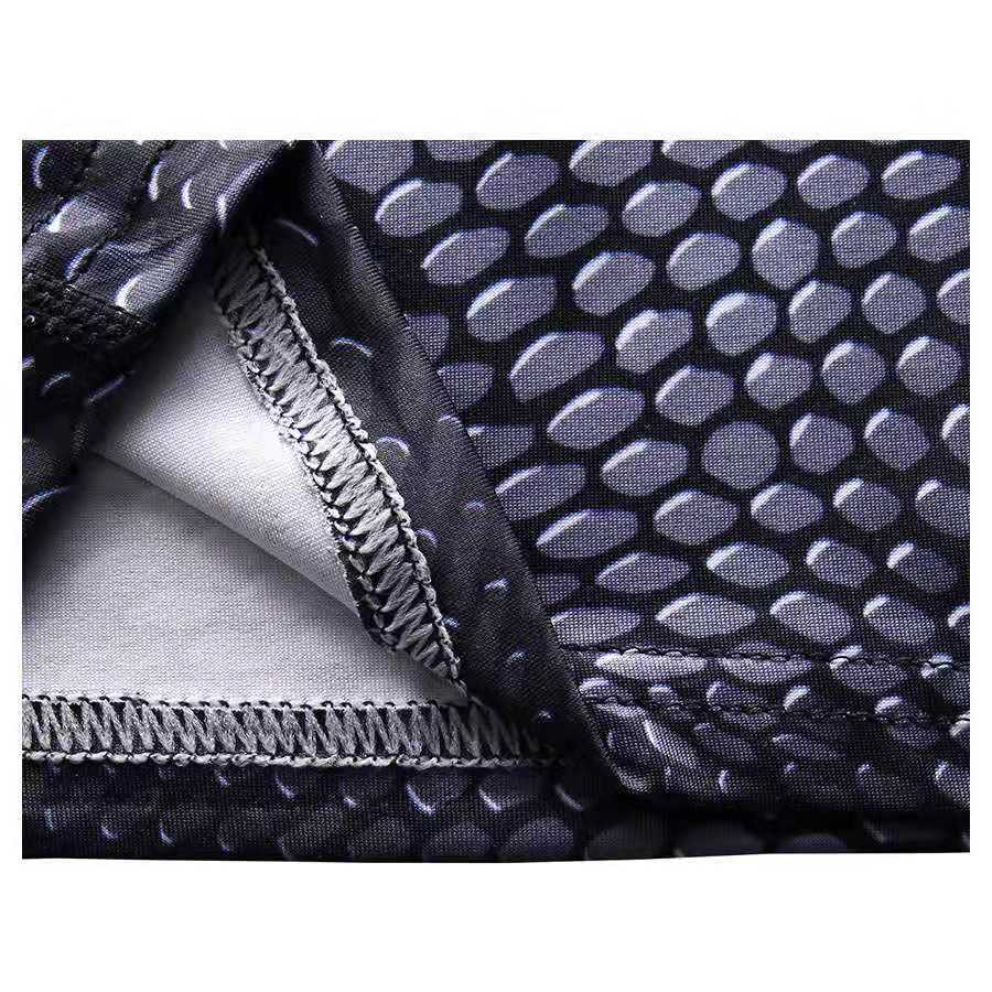 5 VERIENTS SNAKE BJJ COMPRESSION SHORTS.
