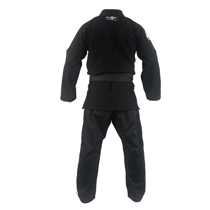 3 Colours Fluory Professional Black  Brazilian Jiu-jitsu Gi