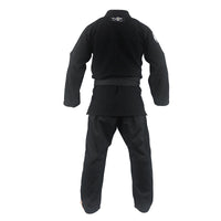 3 Colours Fluory Professional Black  Brazilian Jiu-jitsu Gi