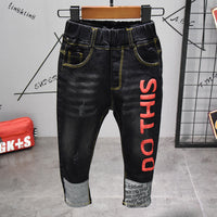 Boys Alphabet Sweater With Shirt Pants Set.