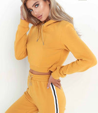 Europe and the United States explosions, the sale of hot-selling summer women's new hooded sweater foreign trade sports suit