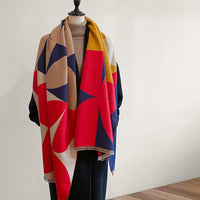 Scarf Fashion Artificial Cashmere Thickened Warm.