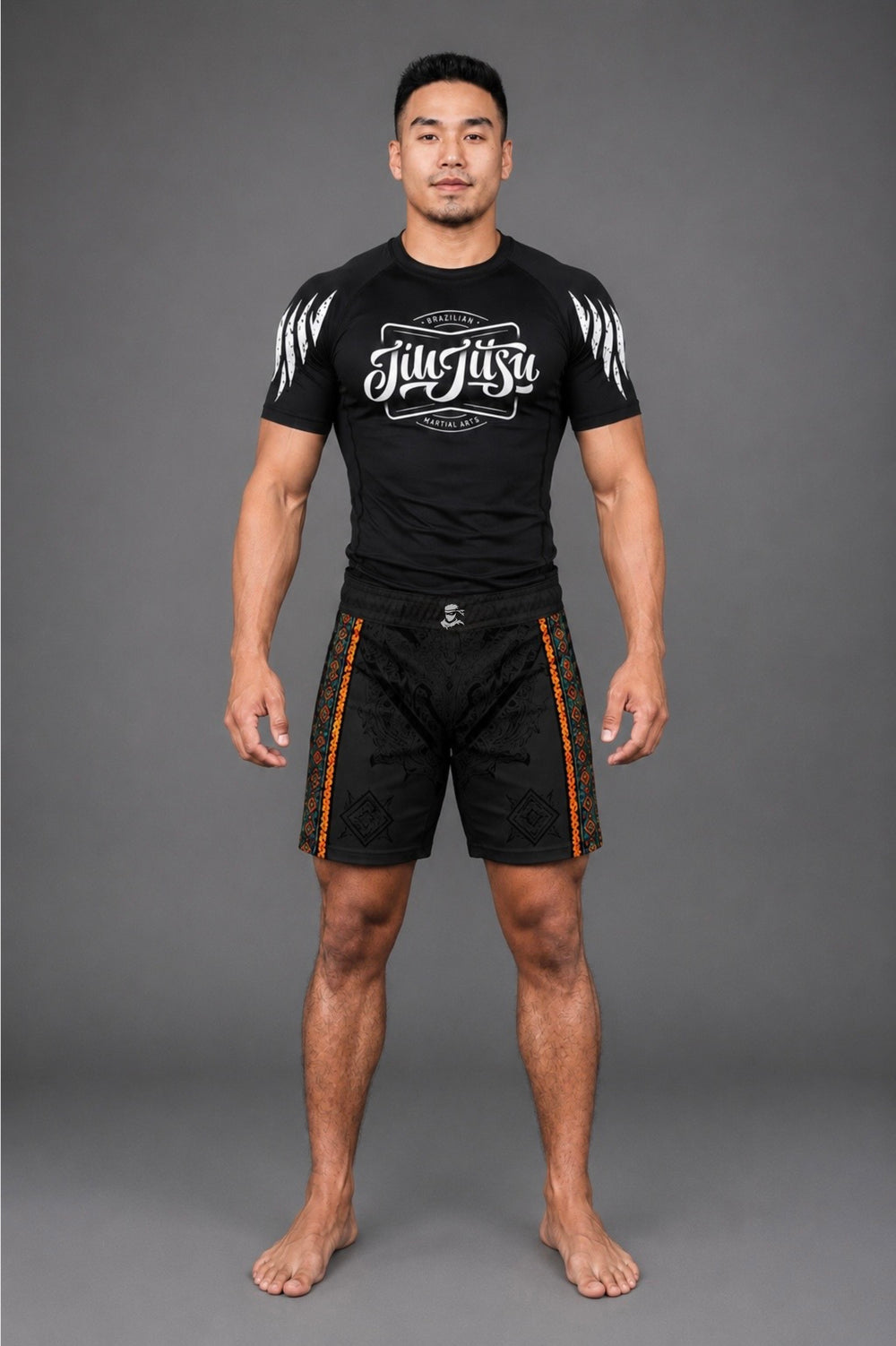 Jitsuninja Unisex MMA Shorts | Combat Training & Fight Shorts