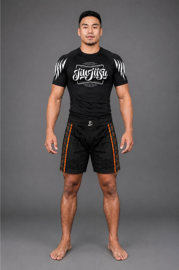 Jitsuninja Unisex MMA Shorts | Combat Training & Fight Shorts