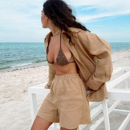 European And American Fashion Cool High Waist Casual Suit Women