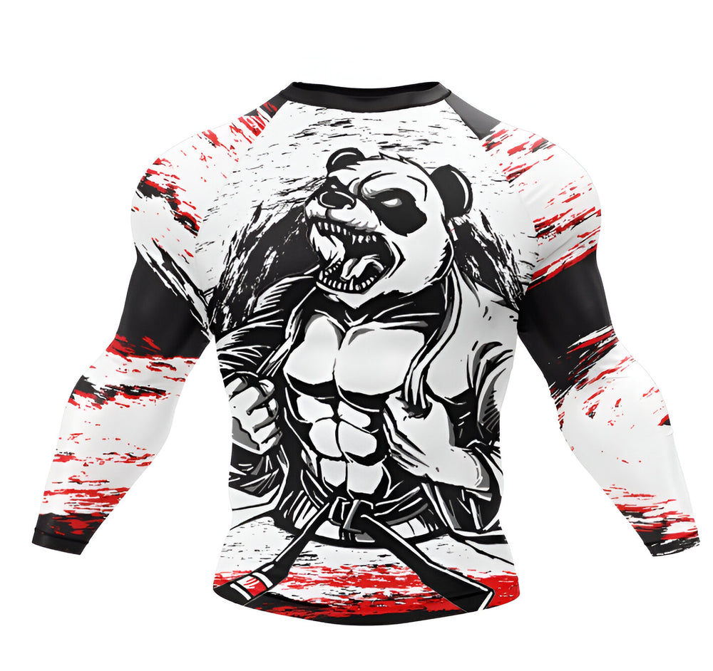 Long sleeve & Half sleeve | PANDA BJJ Rash Guard.